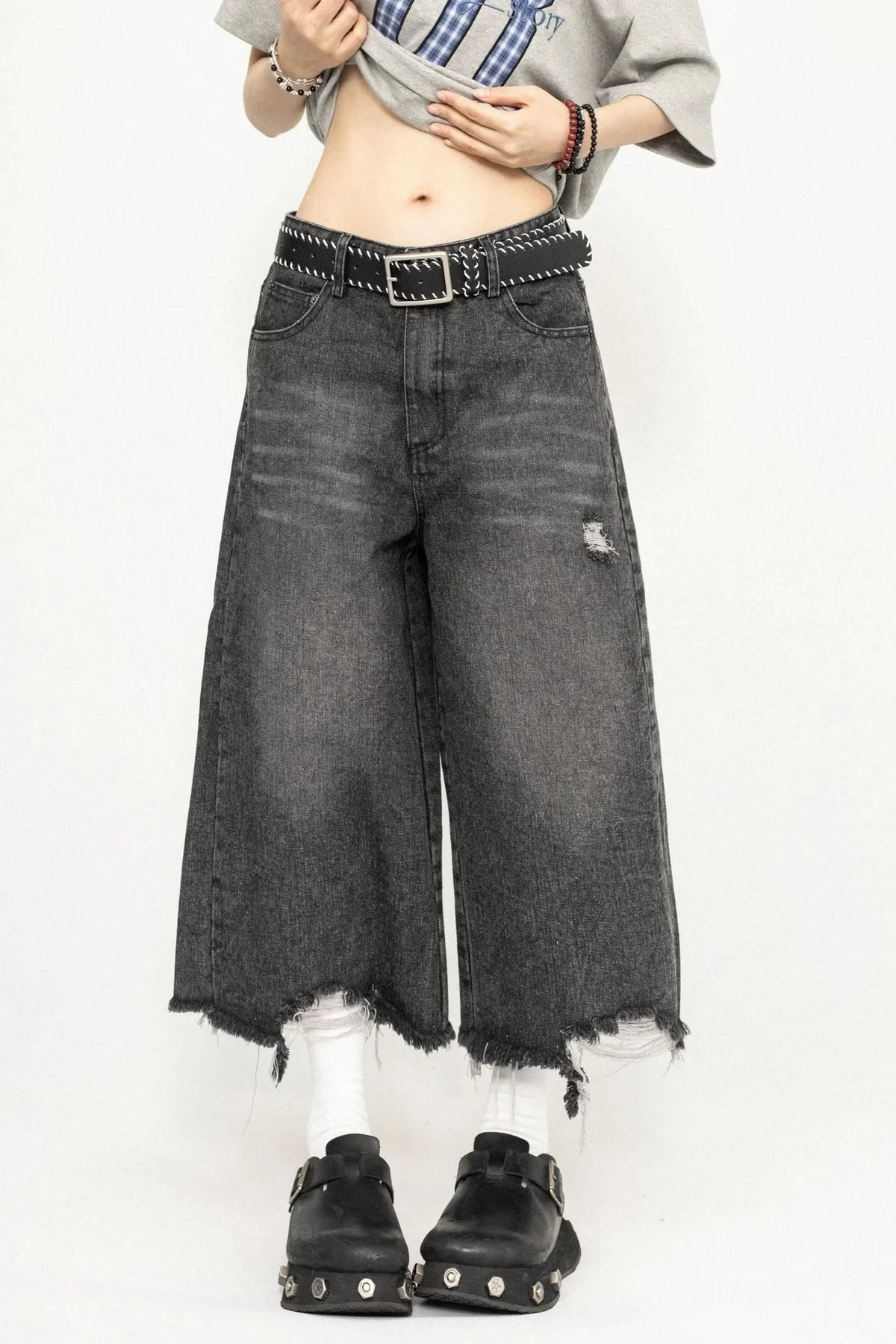Vintage Wide-Leg Pants
