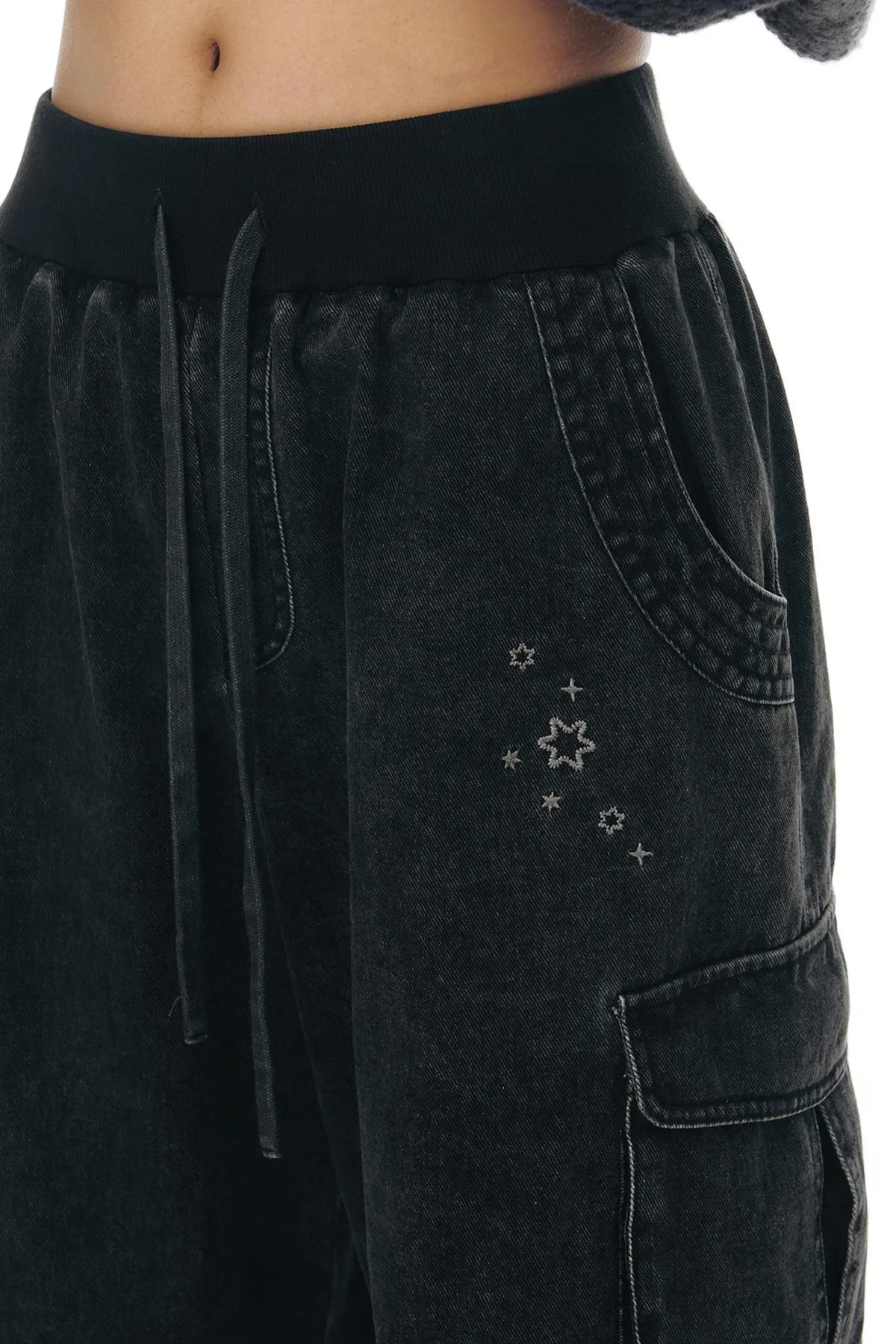 Vintage Wide-Leg Retro Pants