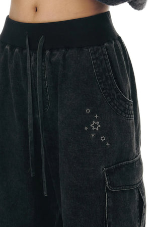 Vintage Wide-Leg Retro Pants