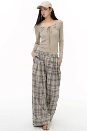 Vintage Wide-Leg Slacks