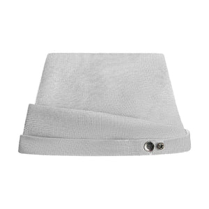 Waffle Knit Button Hat
