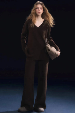 Waffle Up Knit Suit Set