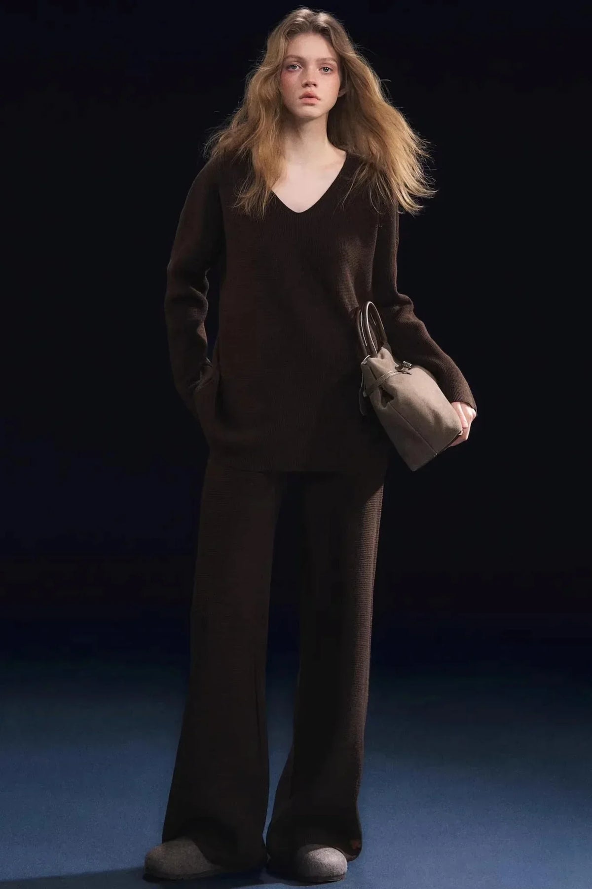 Waffle Up Knit Suit Set