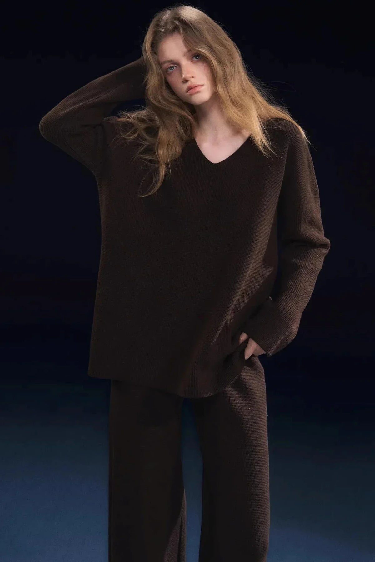 Waffle Up Knit Suit Set