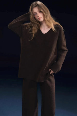 Waffle Up Knit Suit Set