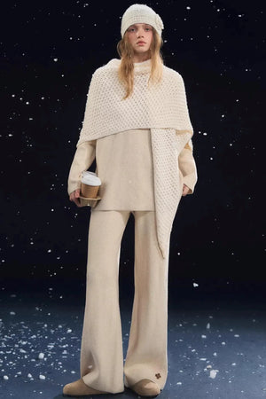 Waffle Up Knit Suit Set