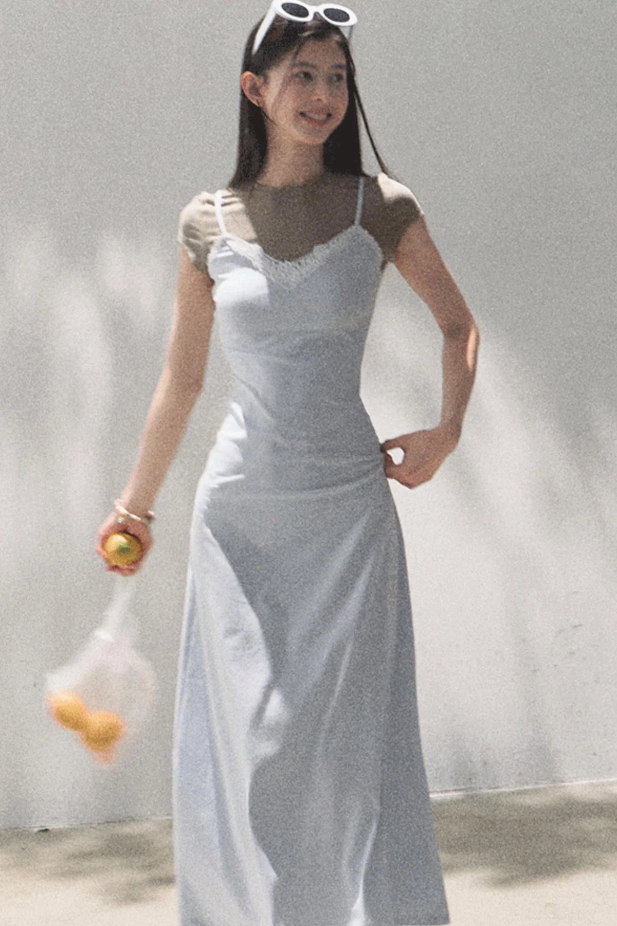 Waist-Cinching Crocodile Dress