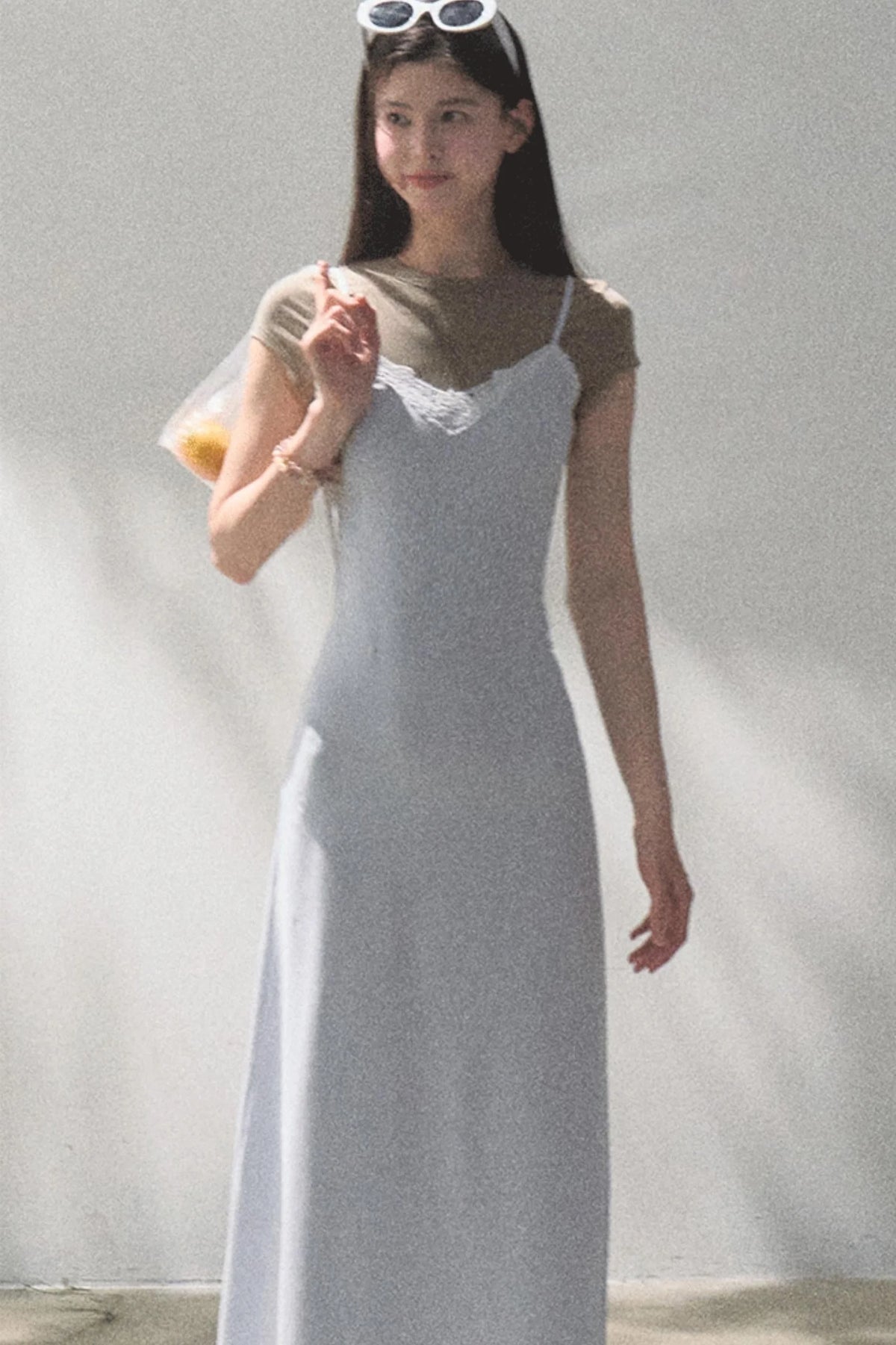 Waist-Cinching Crocodile Dress