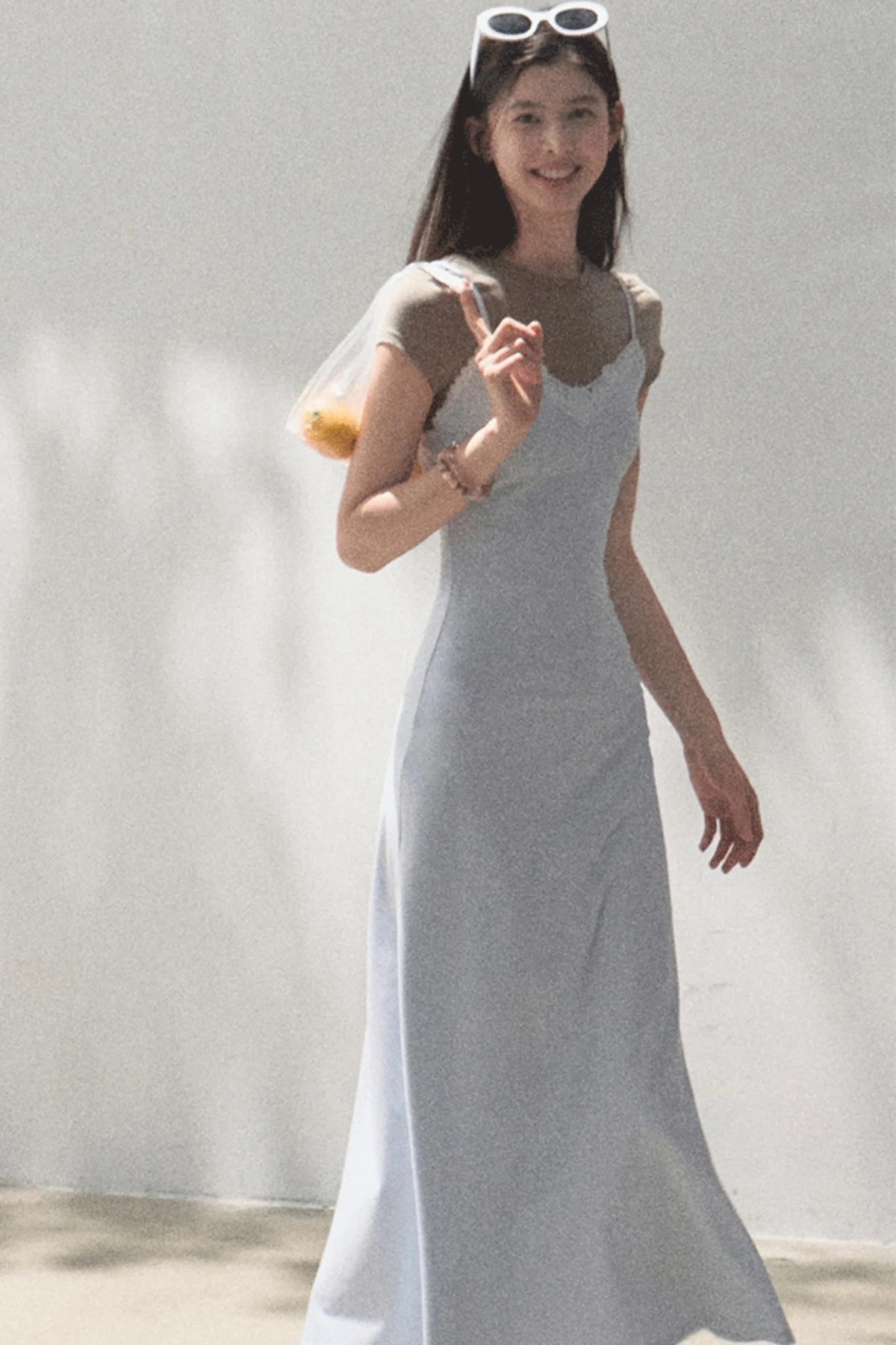 Waist-Cinching Crocodile Dress
