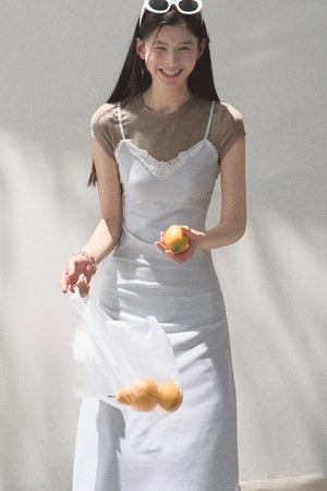 Waist-Cinching Crocodile Dress