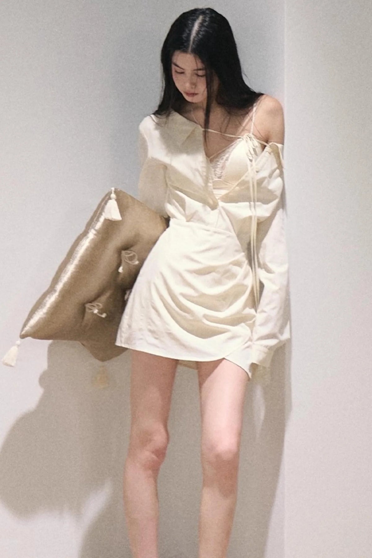 Wake Up Satin Lace Camisole