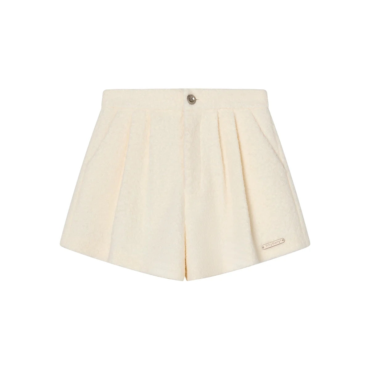 Warm A-Line Wool Shorts