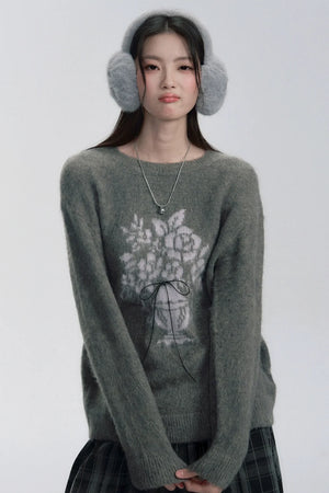 Warm Button Accent Earmuffs