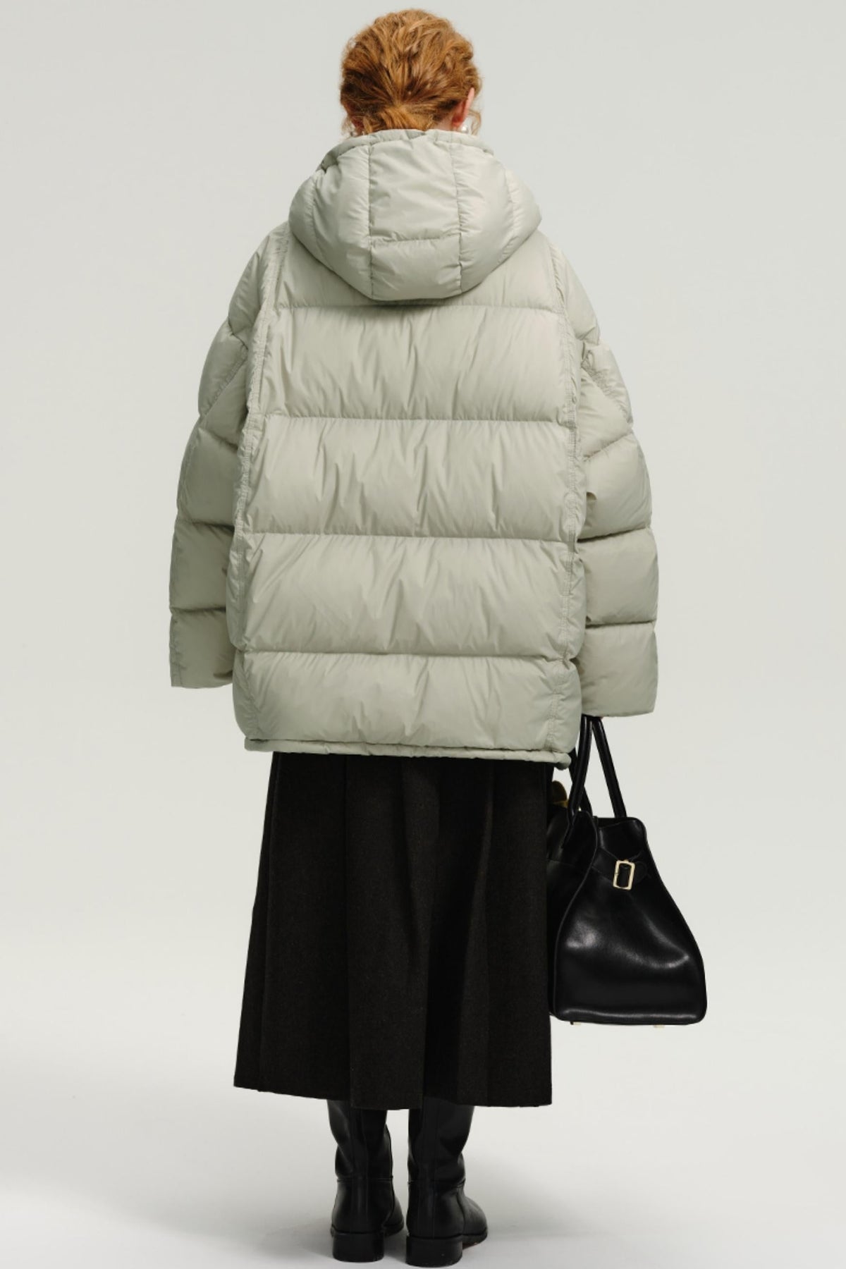 Warm Puff Hooded Down Jacket