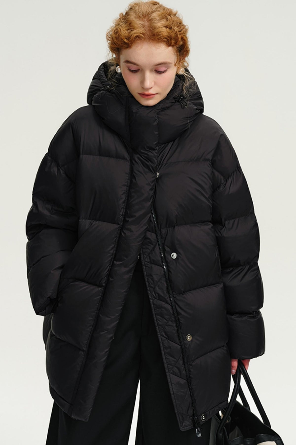Warm Puff Hooded Down Jacket
