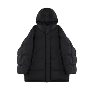 Warm Puff Hooded Down Jacket