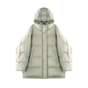 Warm Puff Hooded Down Jacket
