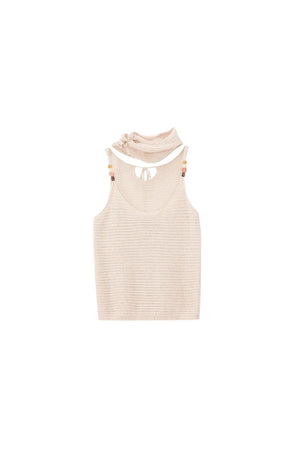 Washi Yarn Beaded Camisole