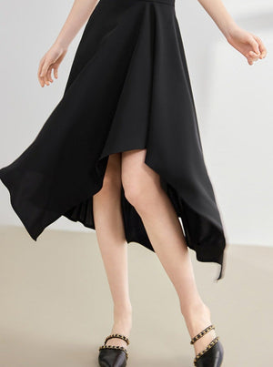Wave Asymmetrical Skirt