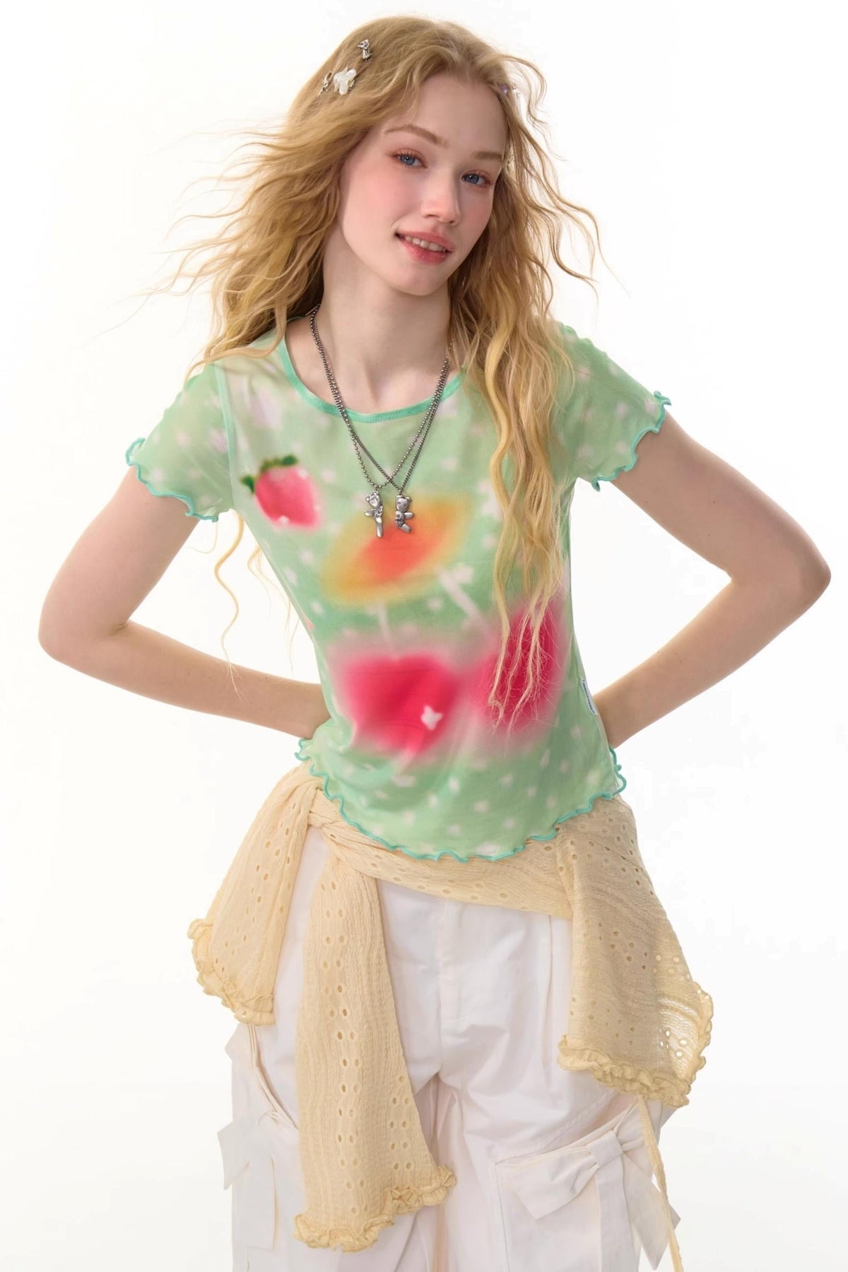 Wave Edge Mesh Top