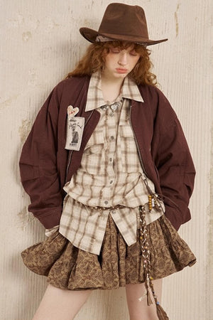 Wave Vintage Puffy Skirt