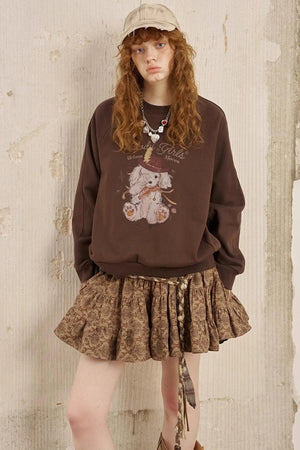 Wave Vintage Puffy Skirt