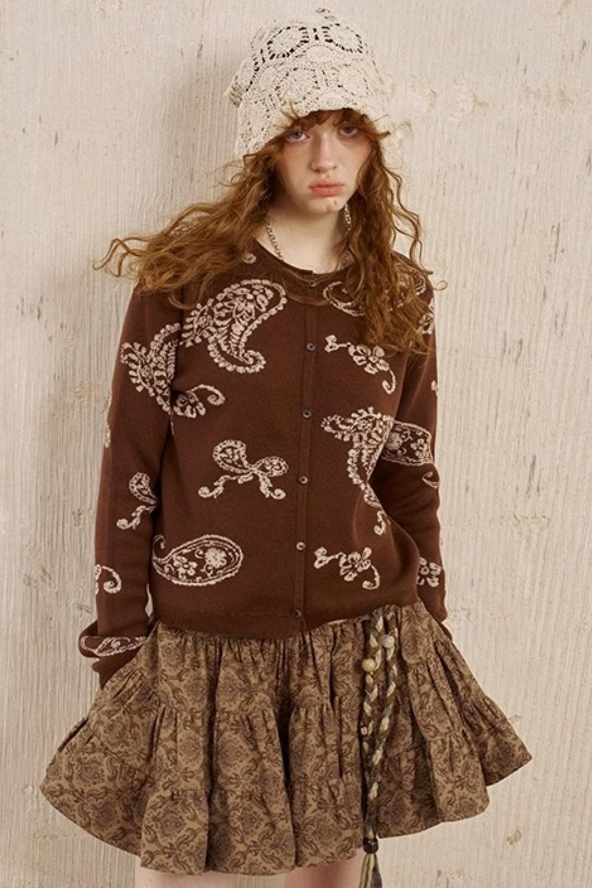 Wave Vintage Puffy Skirt