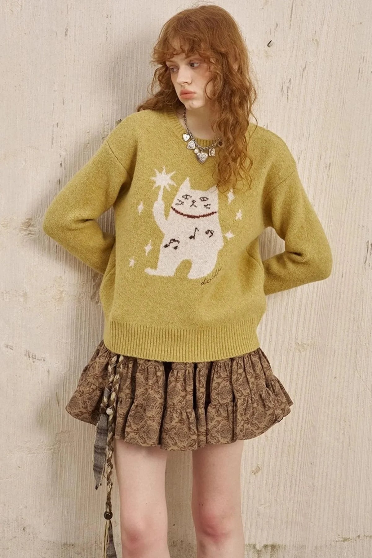 Wave Vintage Puffy Skirt