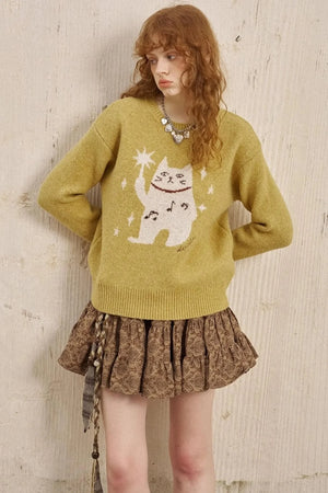 Wave Vintage Puffy Skirt