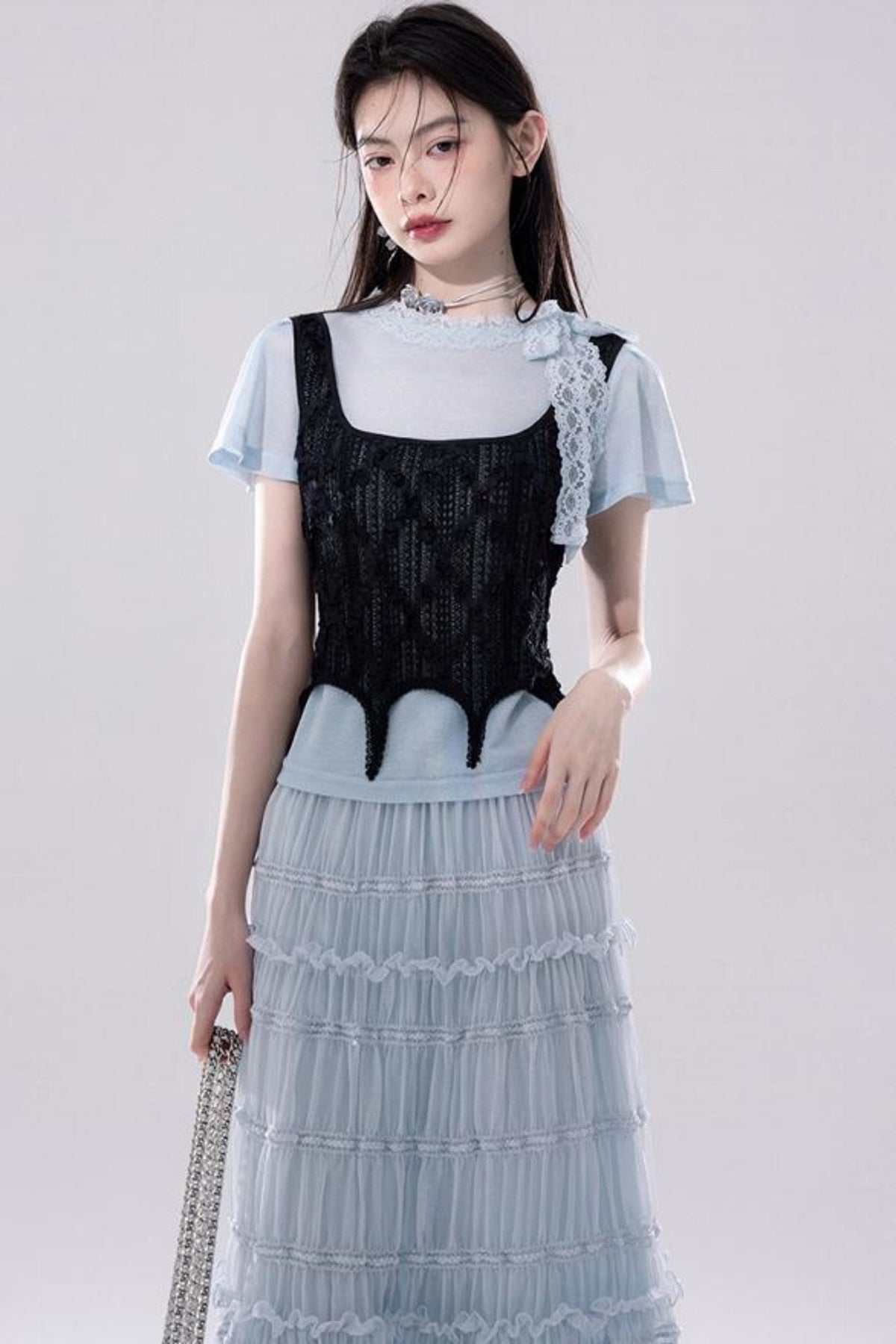 Weekend Cutout Tee Set