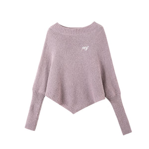Westayone Floral Sweater Skirt Set-Up