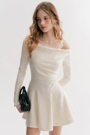 Whisper Lace Long Sleeve Dress