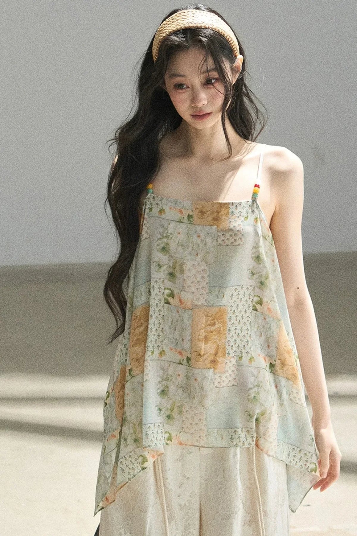 Whisper of Flowers Chiffon Top