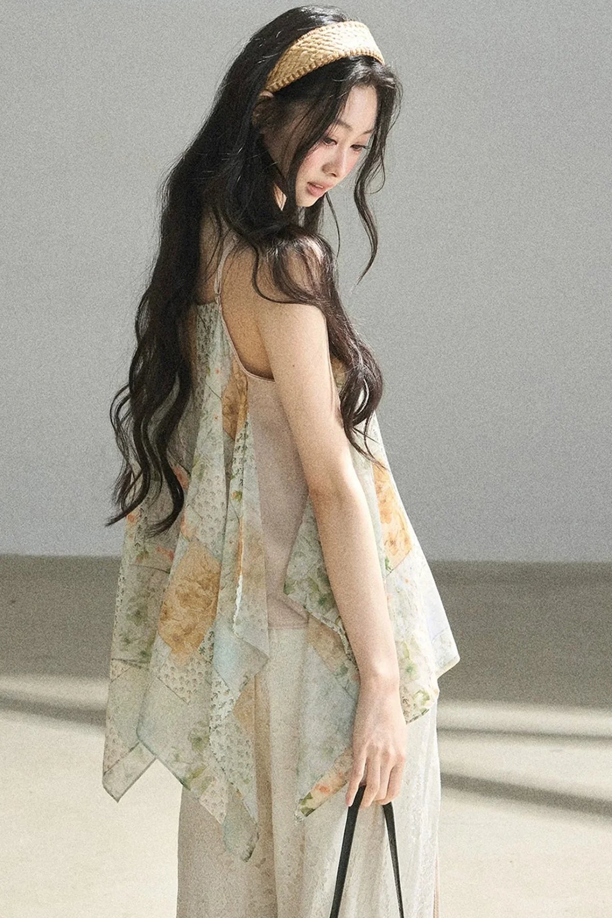 Whisper of Flowers Chiffon Top