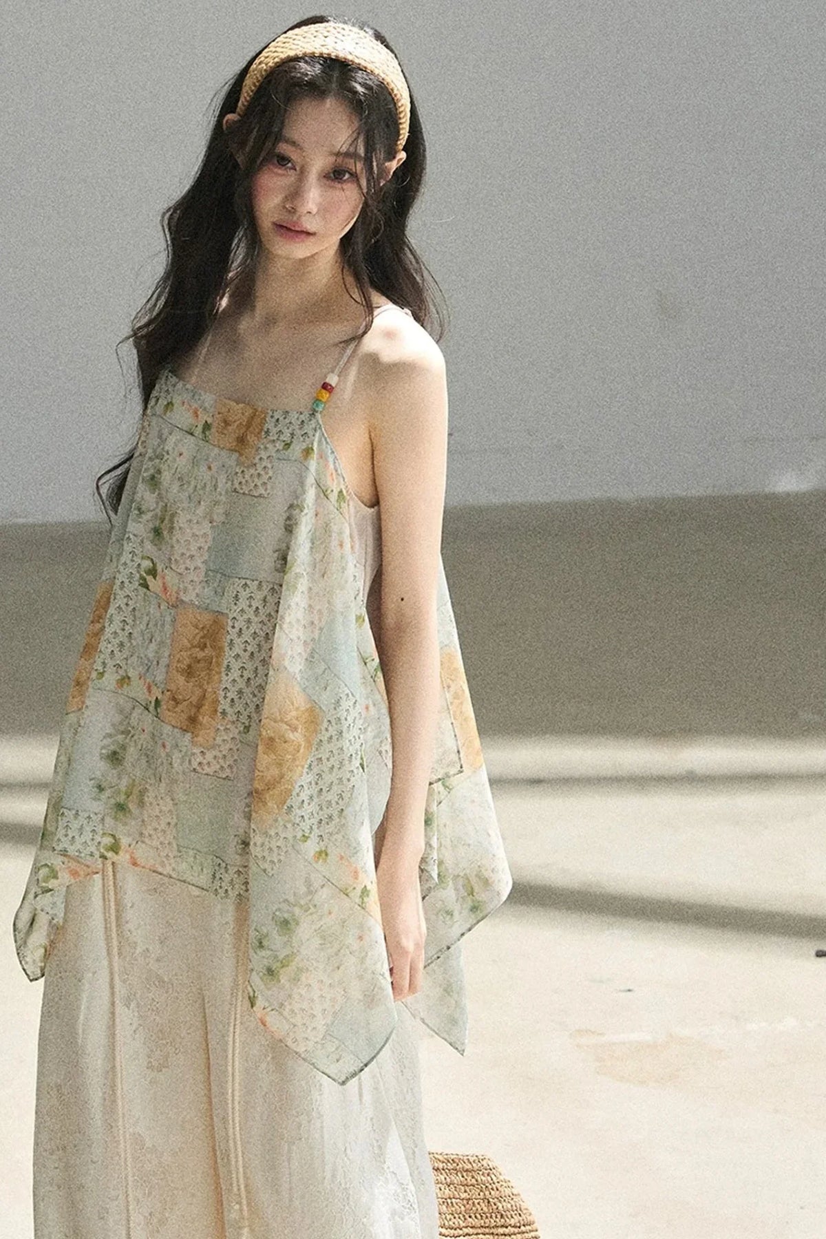 Whisper of Flowers Chiffon Top