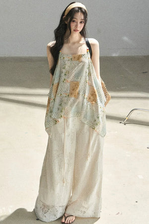 Whisper of Flowers Chiffon Top