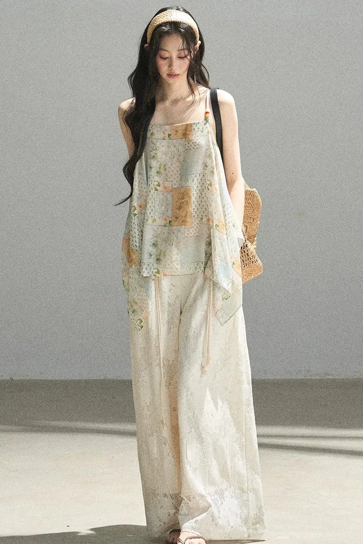 Whisper of Flowers Chiffon Top