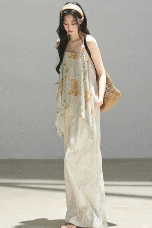 Whisper of Flowers Chiffon Top
