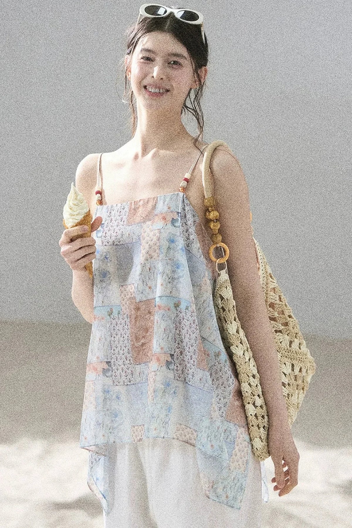 Whisper of Flowers Chiffon Top