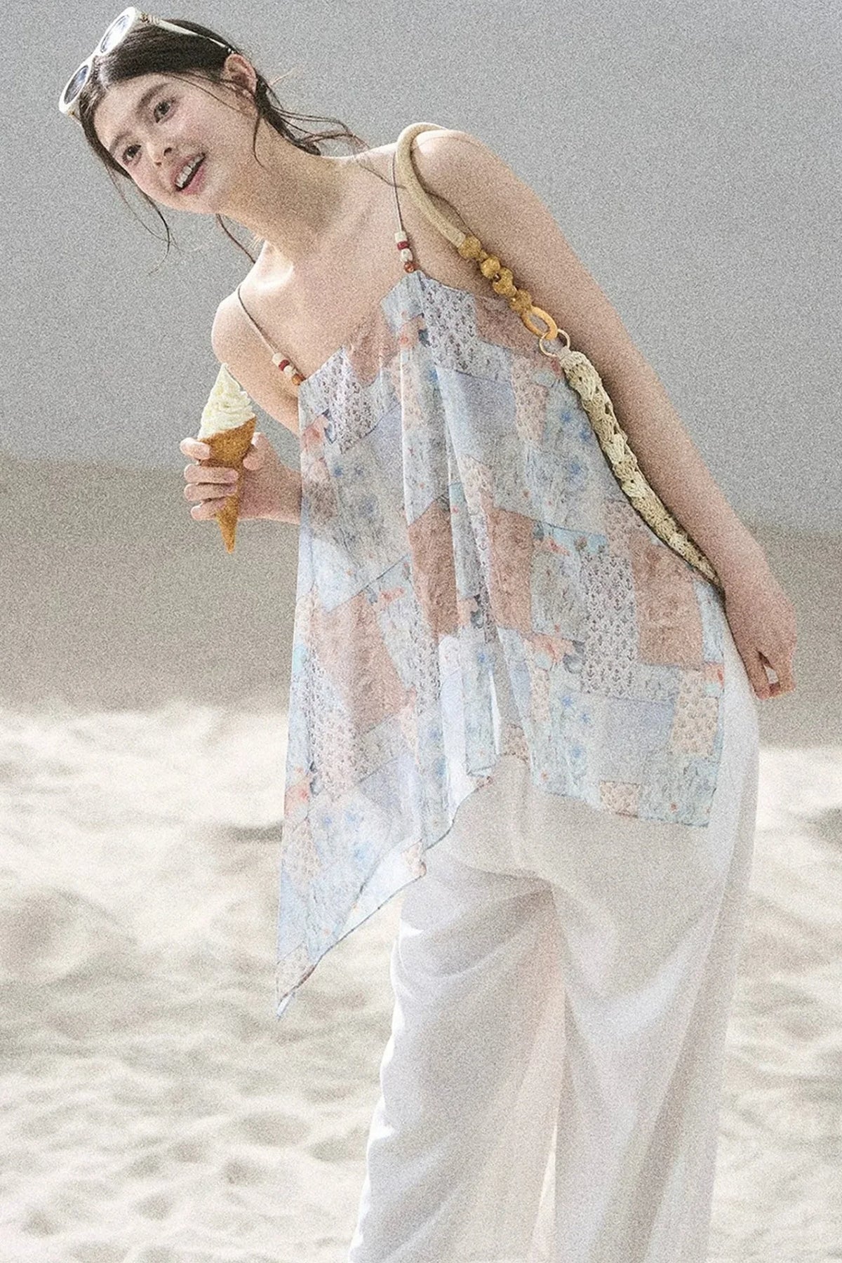 Whisper of Flowers Chiffon Top