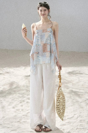 Whisper of Flowers Chiffon Top