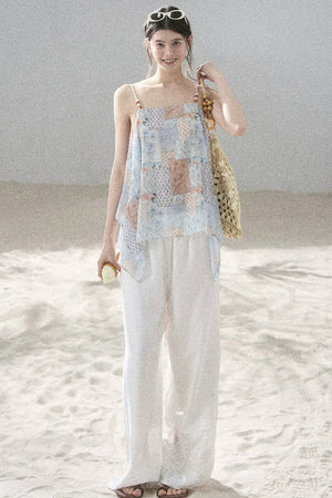 Whisper of Flowers Chiffon Top