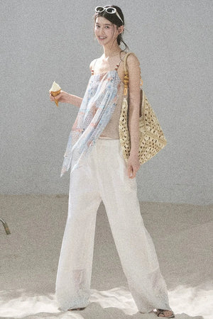 Whisper of Flowers Chiffon Top