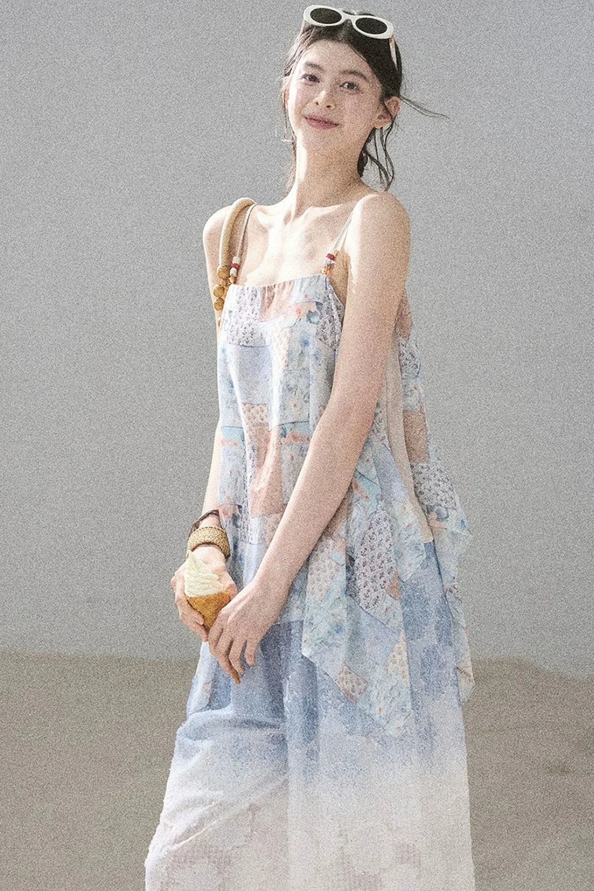 Whisper of Flowers Chiffon Top