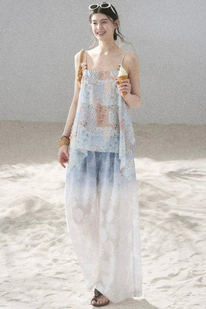 Whisper of Flowers Chiffon Top