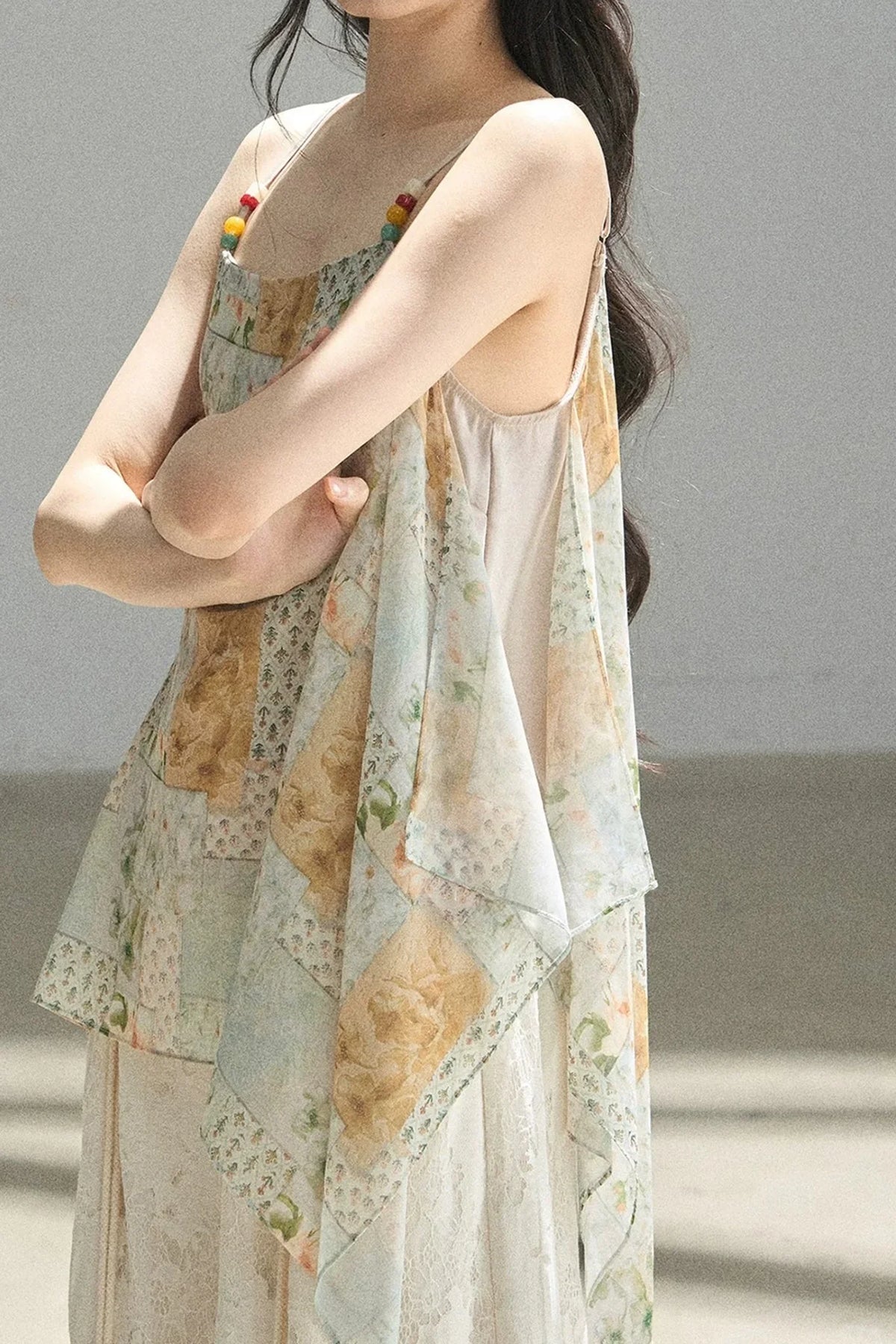 Whisper of Flowers Chiffon Top