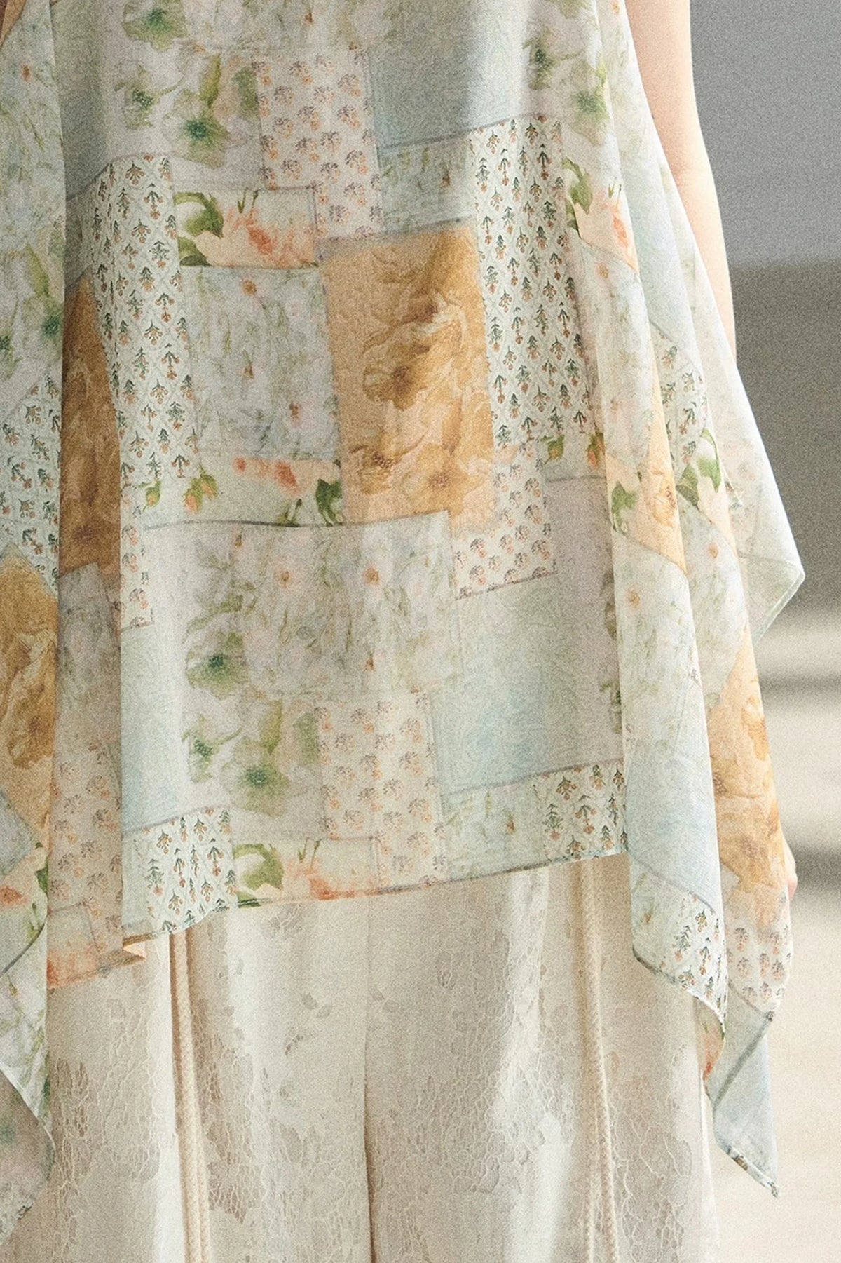Whisper of Flowers Chiffon Top