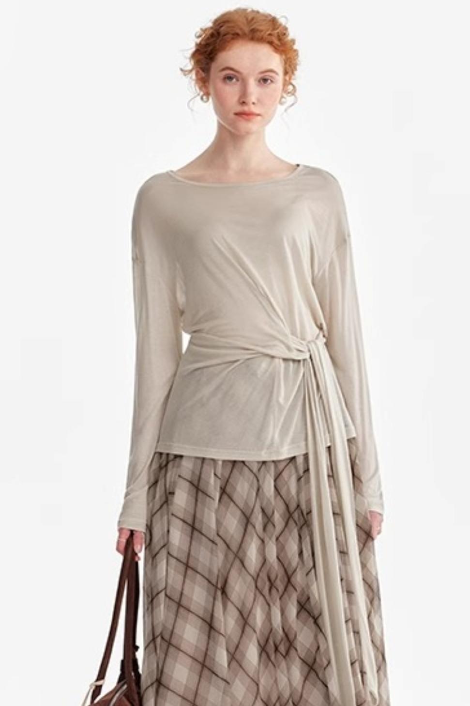 Whisper Tie Top