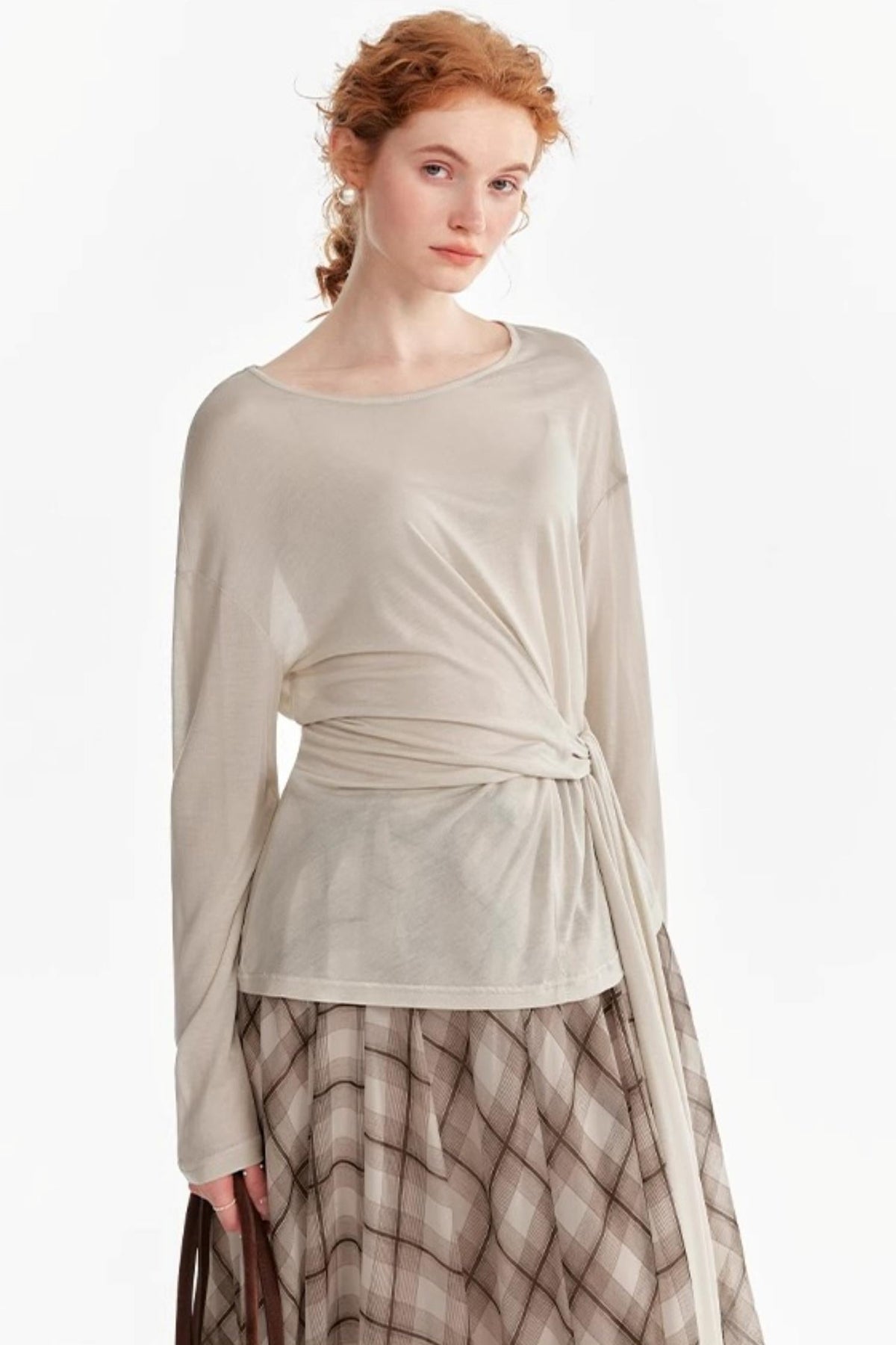 Whisper Tie Top