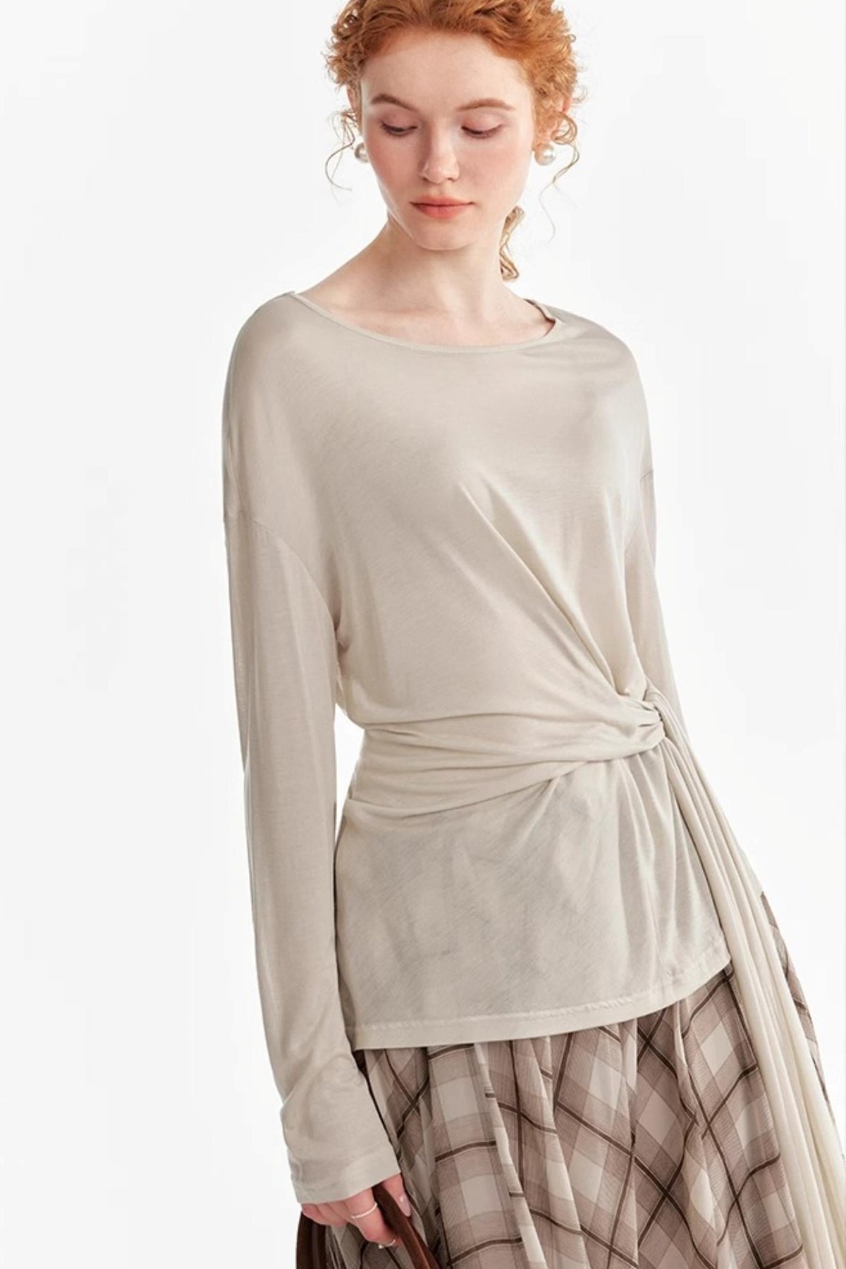 Whisper Tie Top
